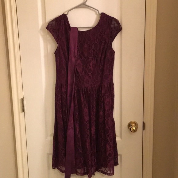 Plum/Purple Dress - Picture 2 of 5